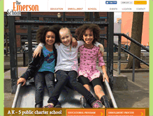 Tablet Screenshot of emersonschool.org